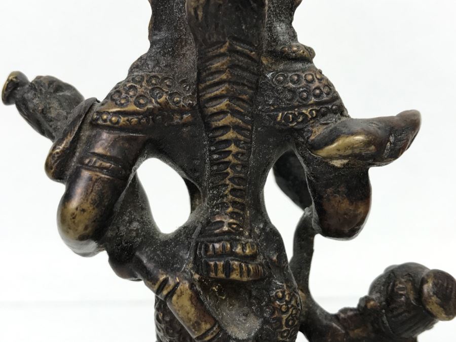 Vintage Indian Bronze Copper Sculpture