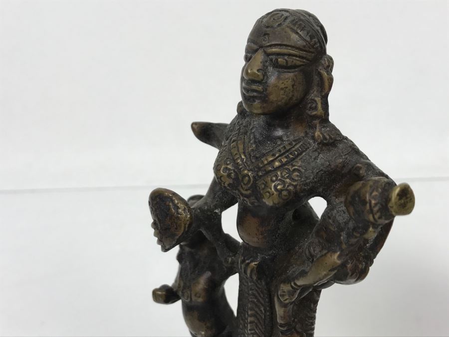 Vintage Indian Bronze Copper Sculpture [Photo 21]