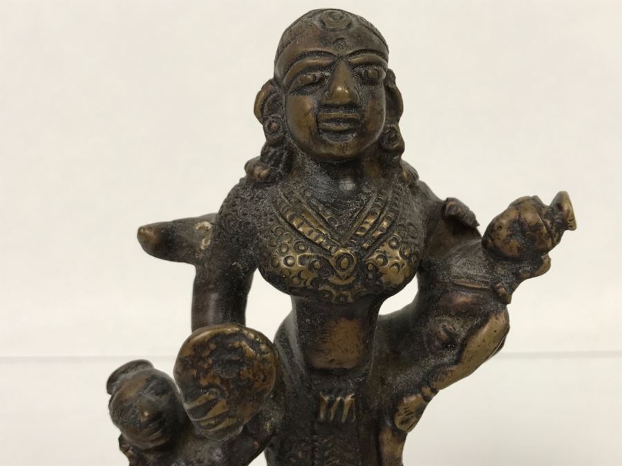 Vintage Indian Bronze Copper Sculpture [Photo 4]