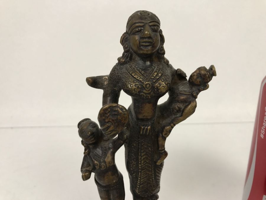 Vintage Indian Bronze Copper Sculpture [Photo 3]