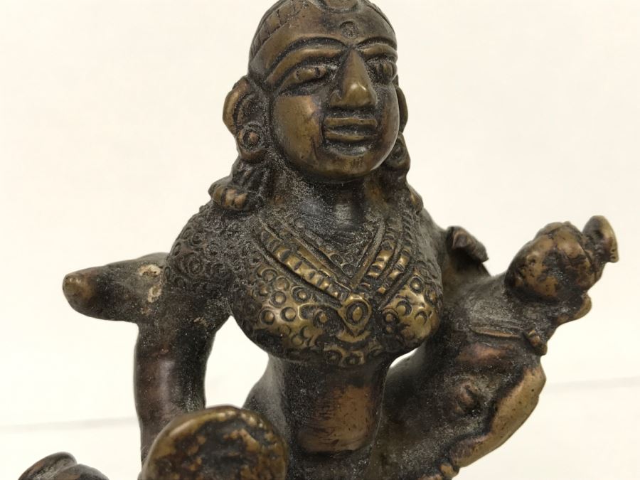 Vintage Indian Bronze Copper Sculpture [Photo 8]