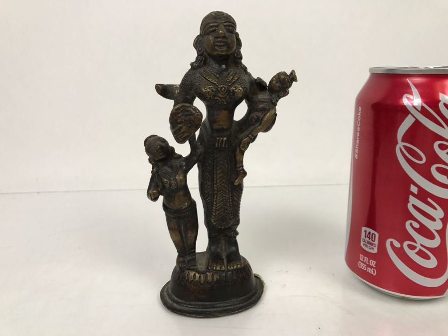 Vintage Indian Bronze Copper Sculpture [Photo 2]
