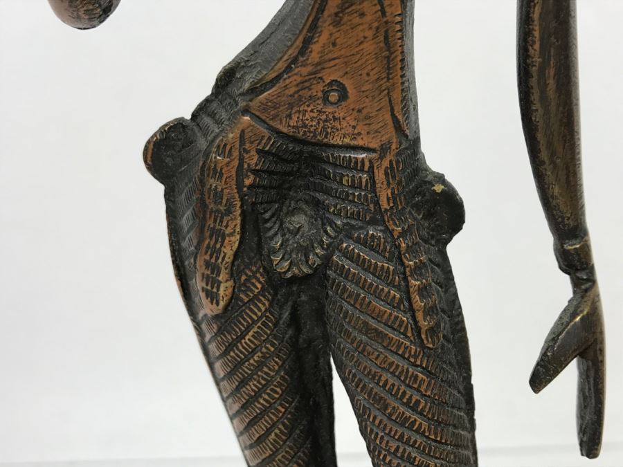 Vintage Copper Bronze Brass Indian Sculpture [Photo 8]