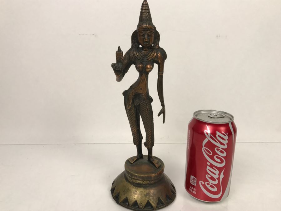 Vintage Copper Bronze Brass Indian Sculpture [Photo 2]