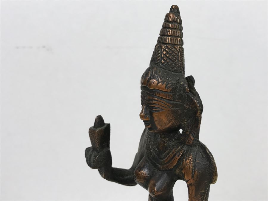Vintage Copper Bronze Brass Indian Sculpture [Photo 10]