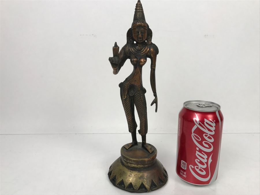 Vintage Copper Bronze Brass Indian Sculpture [Photo 1]
