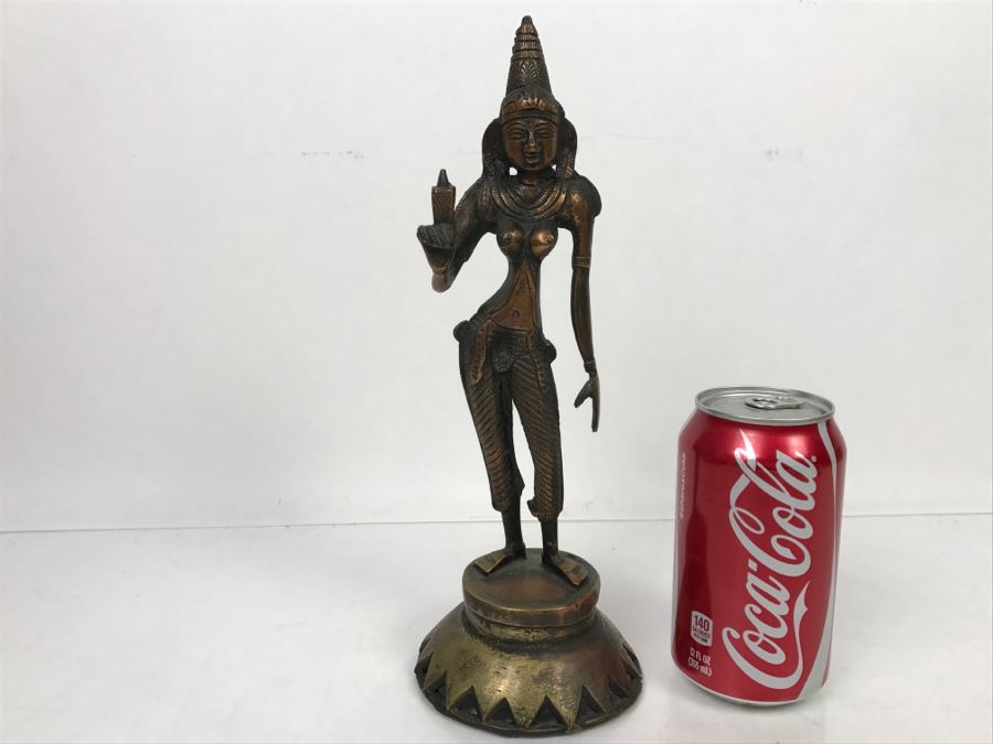 Vintage Copper Bronze Brass Indian Sculpture [Photo 4]