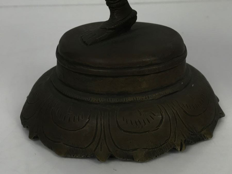 Vintage Copper Bronze Brass Indian Sculpture [Photo 9]