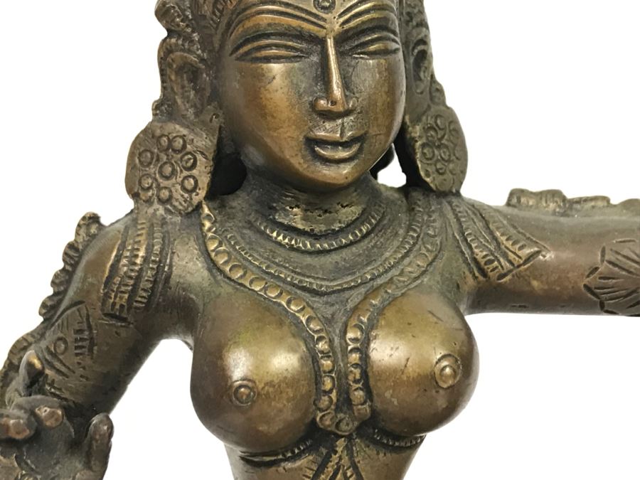Vintage Copper Bronze Brass Indian Sculpture [Photo 6]