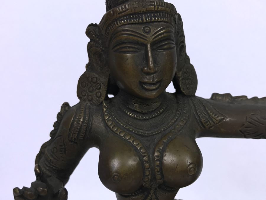 Vintage Copper Bronze Brass Indian Sculpture [Photo 3]