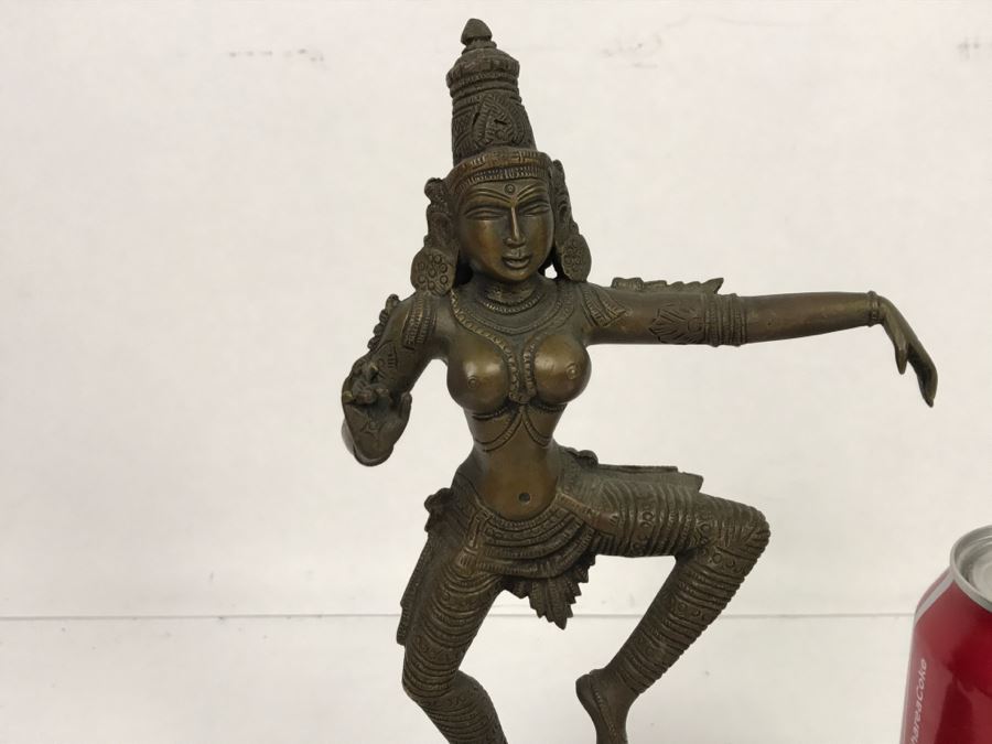 Vintage Copper Bronze Brass Indian Sculpture [Photo 2]