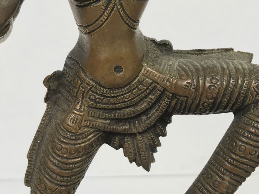 Vintage Copper Bronze Brass Indian Sculpture [Photo 7]