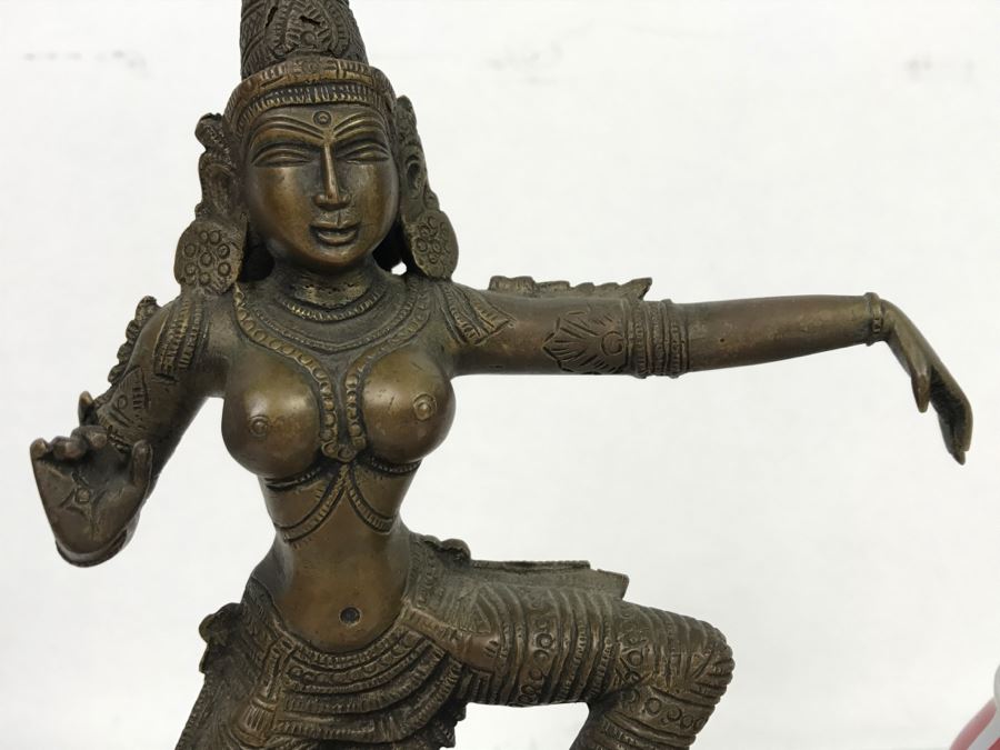 Vintage Copper Bronze Brass Indian Sculpture [Photo 5]