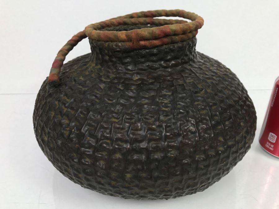 Vintage Pitch Pot Navajo / Apache Native American [Photo 4]