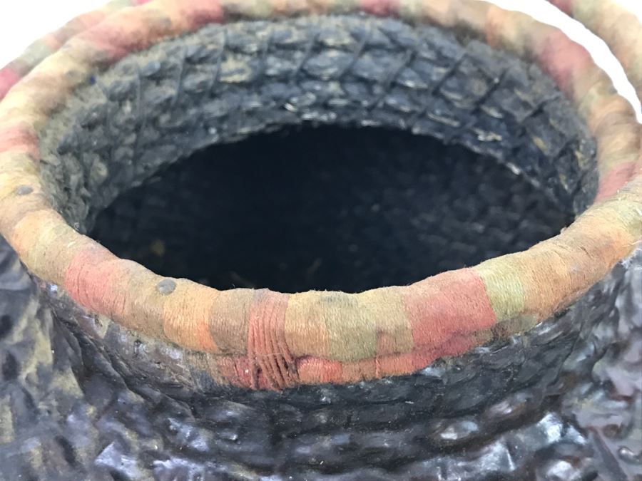 Vintage Pitch Pot Navajo / Apache Native American [Photo 11]