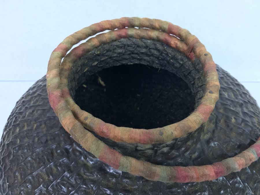 Vintage Pitch Pot Navajo / Apache Native American [Photo 14]