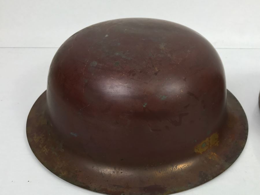 Pair Of Vintage Copper Bowls [Photo 10]