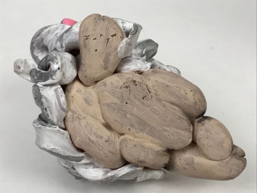 CCI Comic-Con International Art Show Hand Painted Clay Sculpture By Lauren Greenberg Chobits Fan Girl [Photo 10]