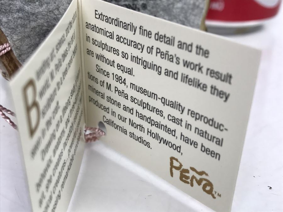 Vintage 1984 Windstone Editions North Hollywood CA PENA Hatching Dragon Figurine [Photo 14]