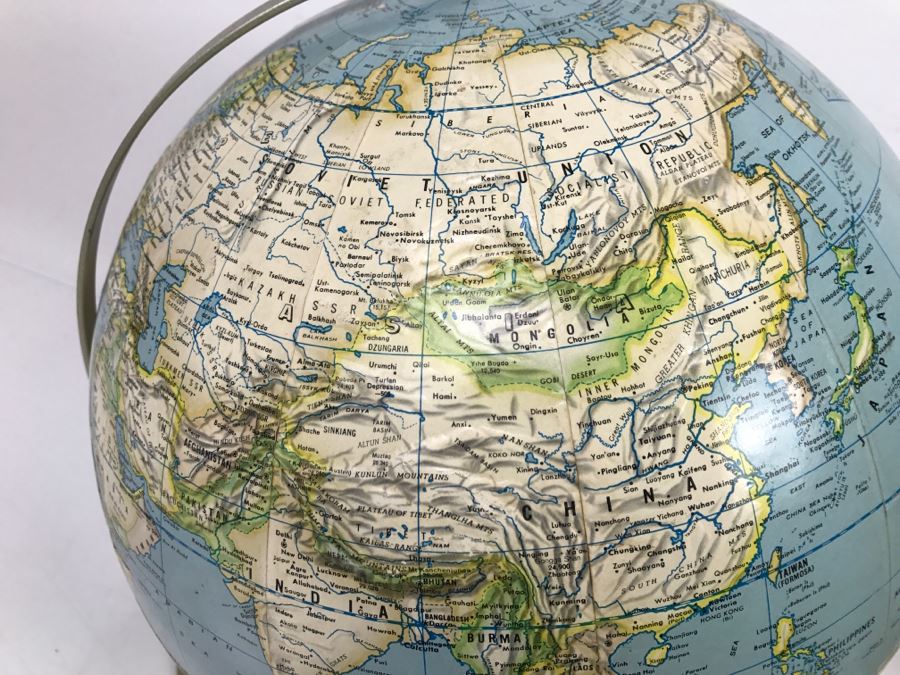 Vintage Rand McNally Political Globe [Photo 3]