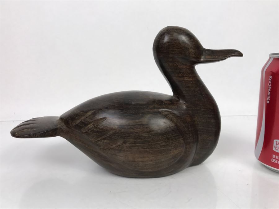 Carved Ironwood Duck