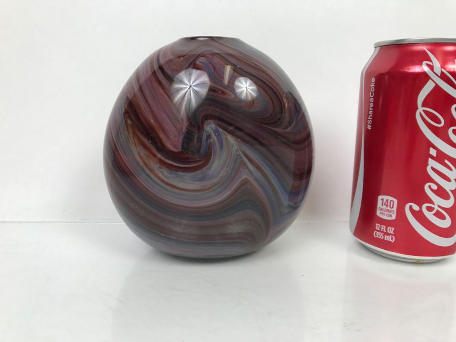 Art Glass Vase By Don G [Photo 2]