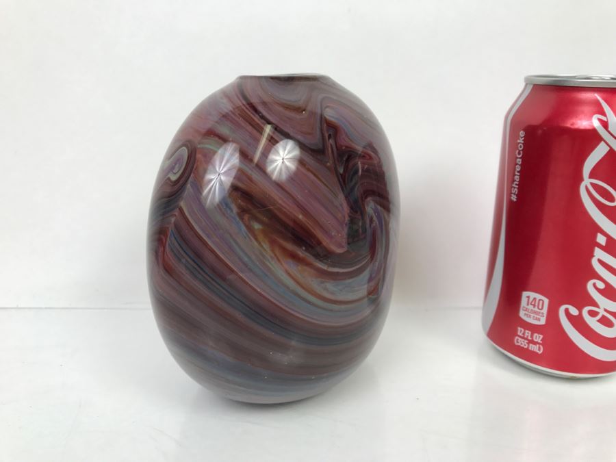 Art Glass Vase By Don G [Photo 4]