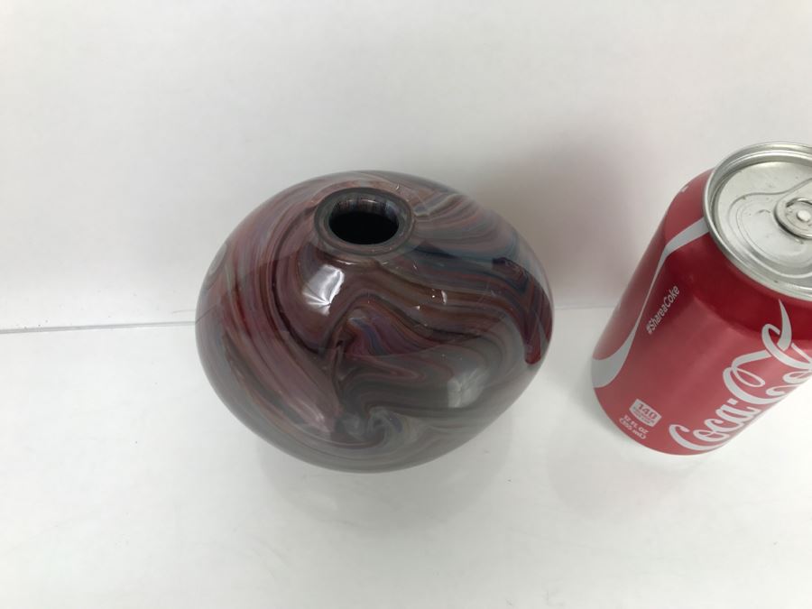 Art Glass Vase By Don G [Photo 3]