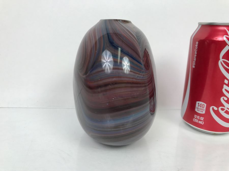 Art Glass Vase By Don G [Photo 6]