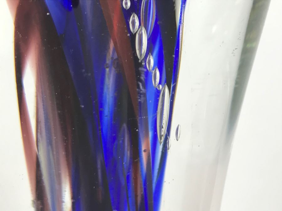 Stunning Art Glass Sculpture (No Signature Found) [Photo 14]