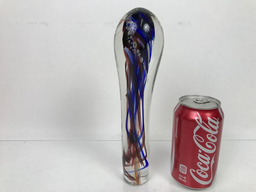 Stunning Art Glass Sculpture (No Signature Found) [Photo 11]