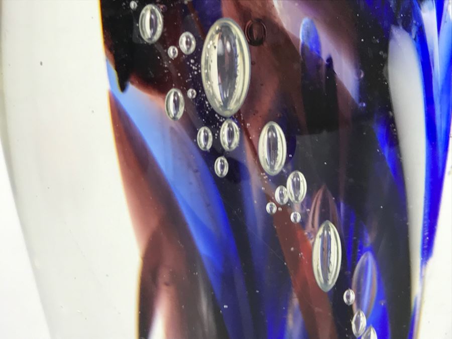 Stunning Art Glass Sculpture (No Signature Found) [Photo 13]