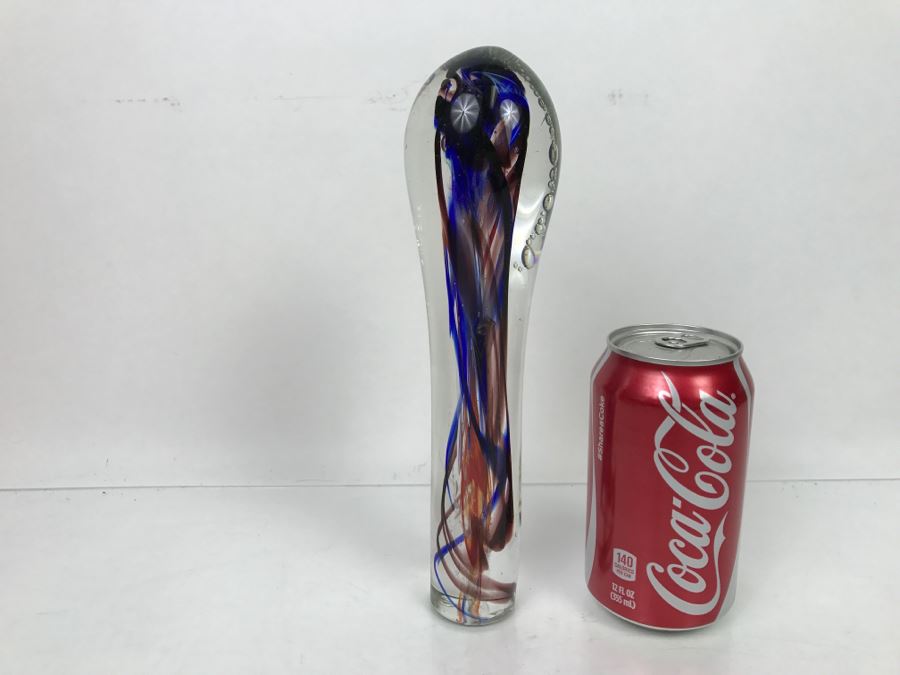 Stunning Art Glass Sculpture (No Signature Found) [Photo 8]