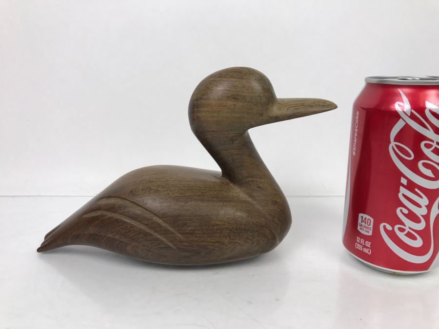 Carved Ironwood Duck