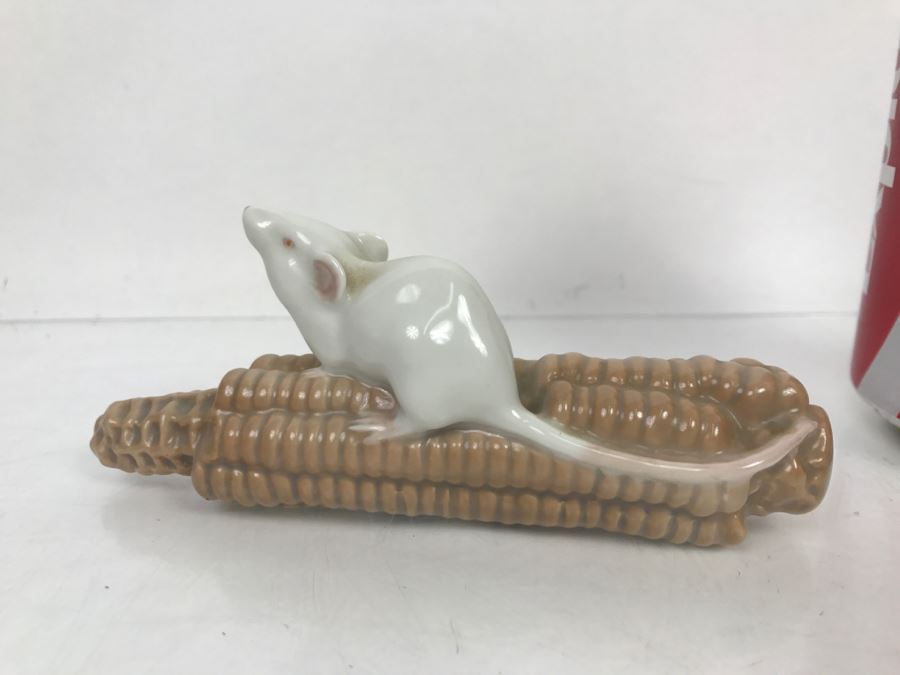 Royal Copenhagen Denmark #512 Mouse On A Corn Cobb By Erik Nielsen [Photo 1]
