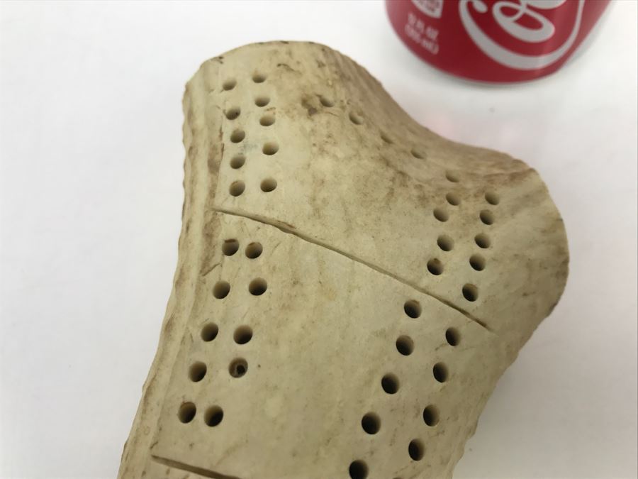 Vintage Real Antler Cribbage Board [Photo 7]