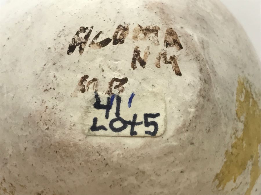 Vintage Signed Acoma Pottery Native American Pottery By M B New Mexico NM [Photo 7]