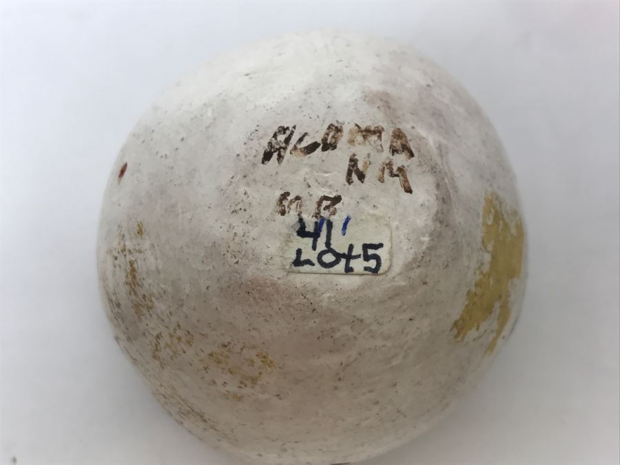 Vintage Signed Acoma Pottery Native American Pottery By M B New Mexico NM [Photo 6]