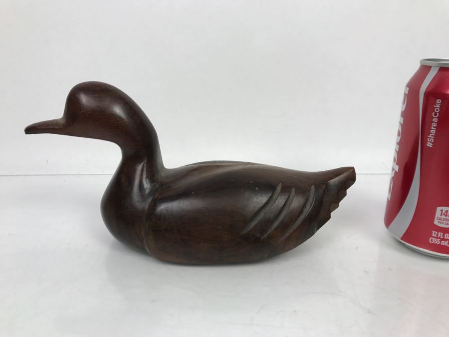 Carved Ironwood Duck [Photo 1]