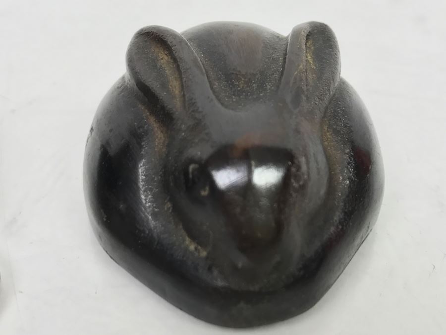 Small Metal Rabbit Trinket Box [Photo 5]