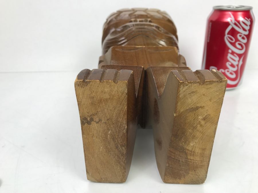 Carved Wooden Tiki Statue Made In Philippines [Photo 12]