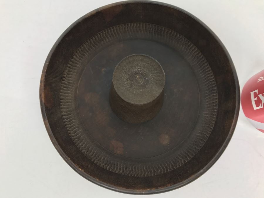 Japanese Turned Wood Bowl With Cup NIPPON [Photo 7]
