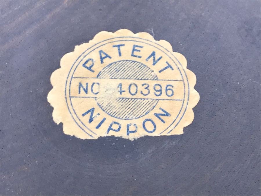 Japanese Turned Wood Bowl With Cup NIPPON [Photo 2]