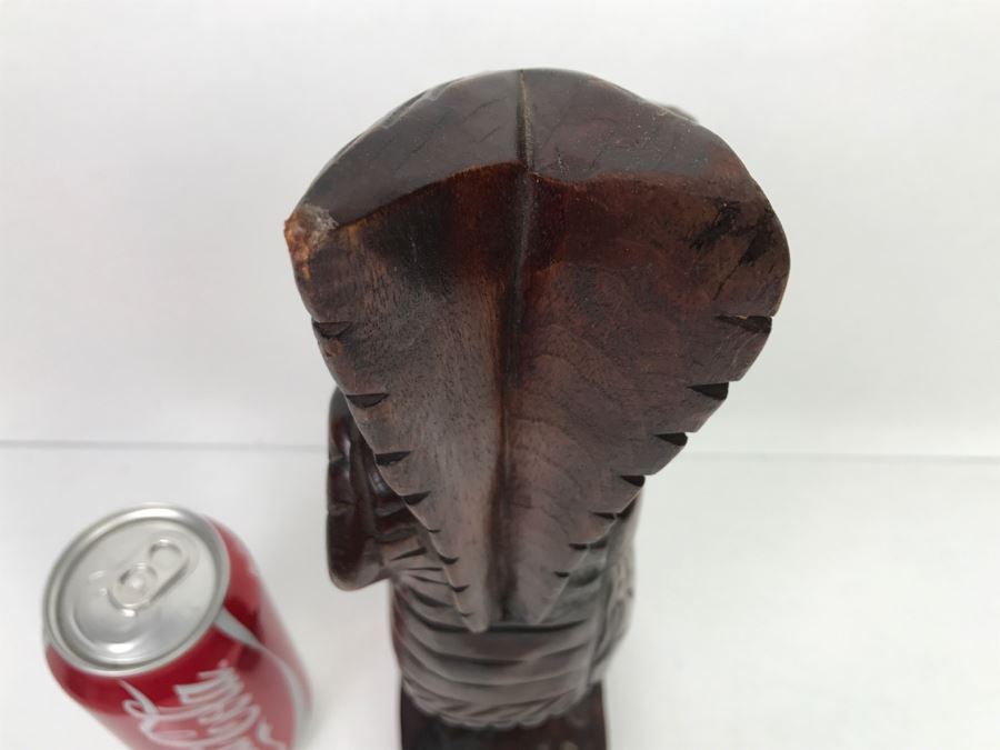 Wooden Carved Sculpture Of Native American Chief [Photo 8]