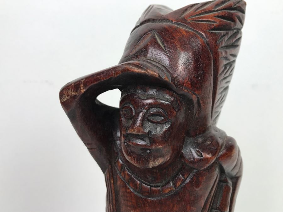 Wooden Carved Sculpture Of Native American Chief [Photo 10]