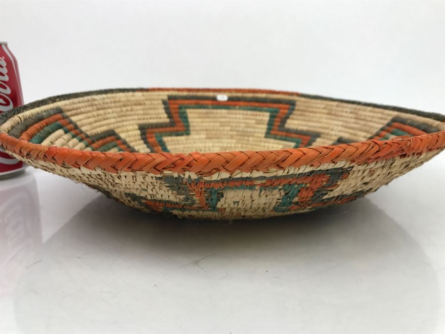 Vintage Wooven Basket Bowl [Photo 5]