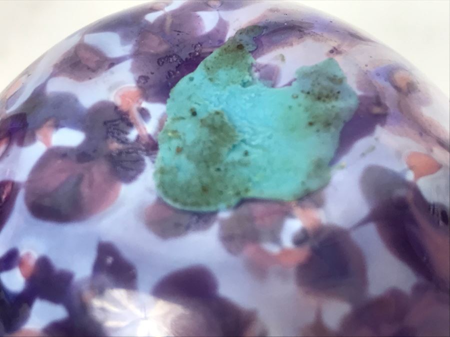 Small Signed Ivan Adaniya Art Glass Vessel Vase [Photo 9]