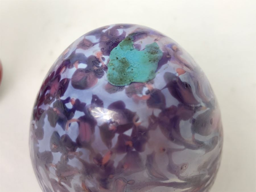 Small Signed Ivan Adaniya Art Glass Vessel Vase [Photo 8]