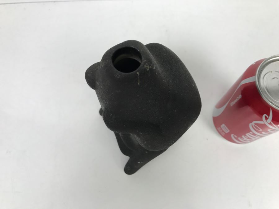 Vintage Black Easter Island Head Style Liquor Decanter [Photo 7]