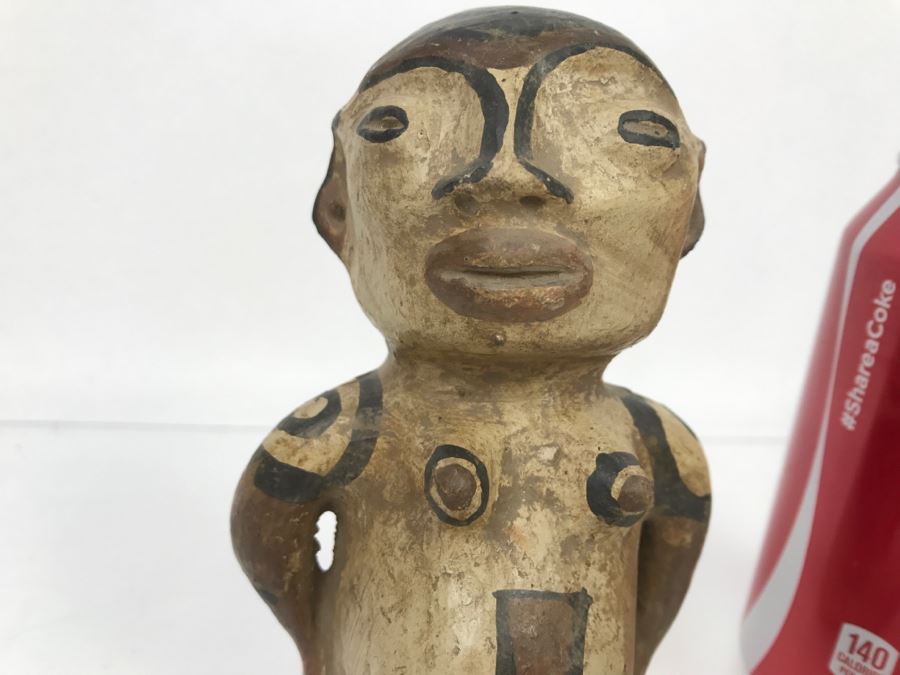 Vintage South American Clay Figure Sculpture [Photo 10]